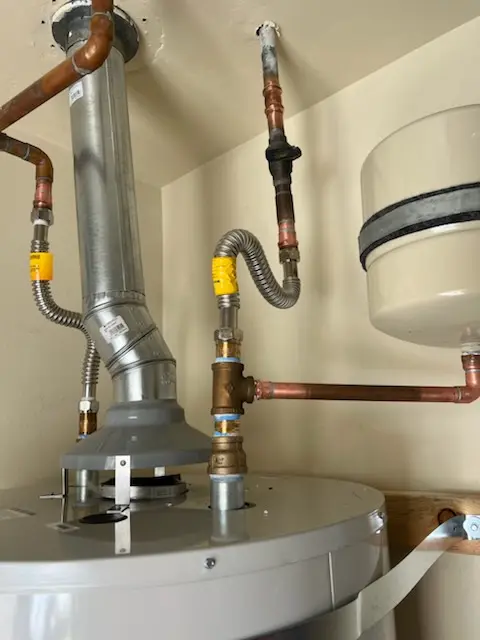 Water heater installation and plumbing repair in Tinkertown